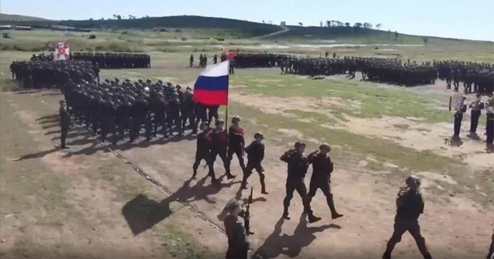 Российские захватчики снова проводят военные учения на Херсонщине, фото: «Анадолу»