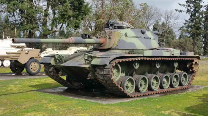 Танк M60, зараз виставлений у музеї. Фото: Wikimedia