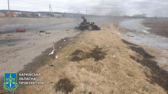 Російський снаряд розірвав цивільне авто на Харківщині, загинуло подружжя