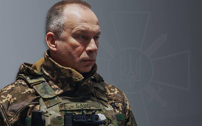 Генерал Александр Сырский сообщил о ситуации в Бахмуте. Фото: 
