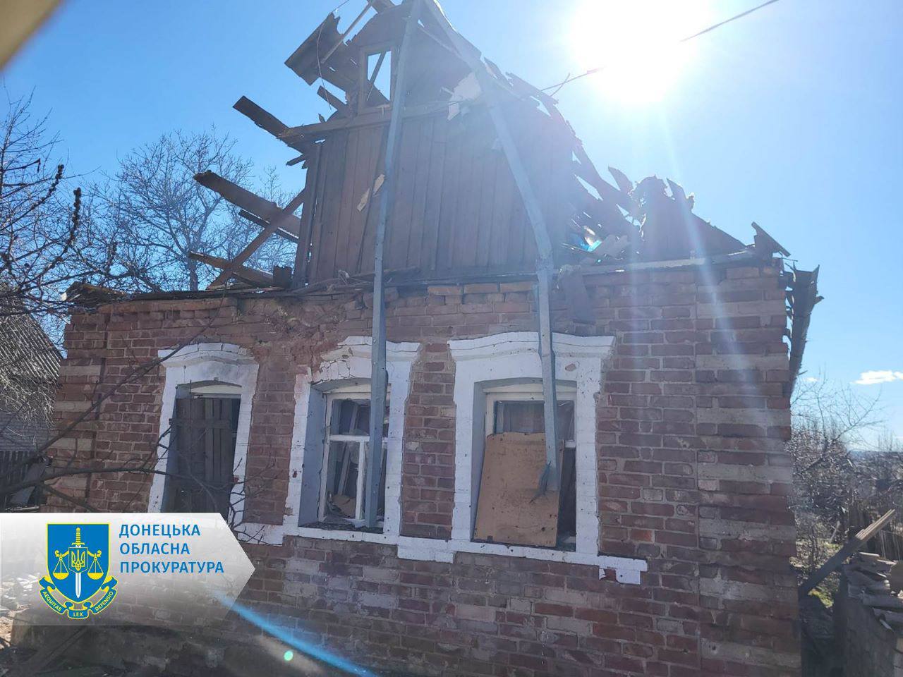 Рашисти остаточно знищили школу в центрі Авдіївки