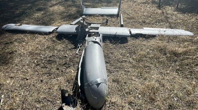  Украинские бойцы сбили китайский дрон Mugin-5 