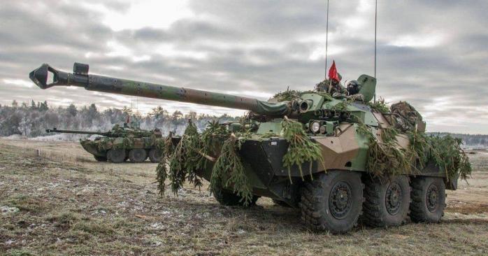 В Украину прибыли первые французские танки AMX-10 RC, часть уже на передовой