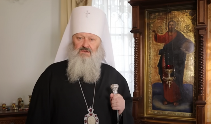 Митрополит Лебедь просит сторонников УПЦ МП защищать монахов Киево-Печерской лавры (ВИДЕО)