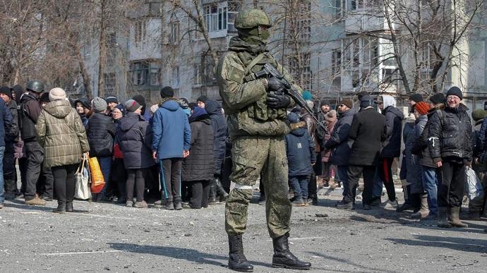 россияне начали инструктажи по эвакуации для коллаборантов на Запорожье. Фото: УП