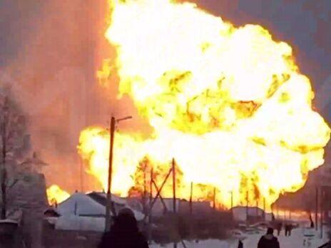  Горит на пол-неба – в россии взрыв на газопроводе 