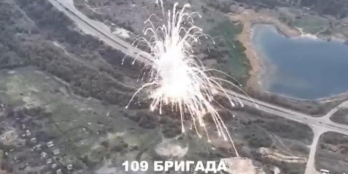 Уничтожение российской системы ПВО, скриншот видео