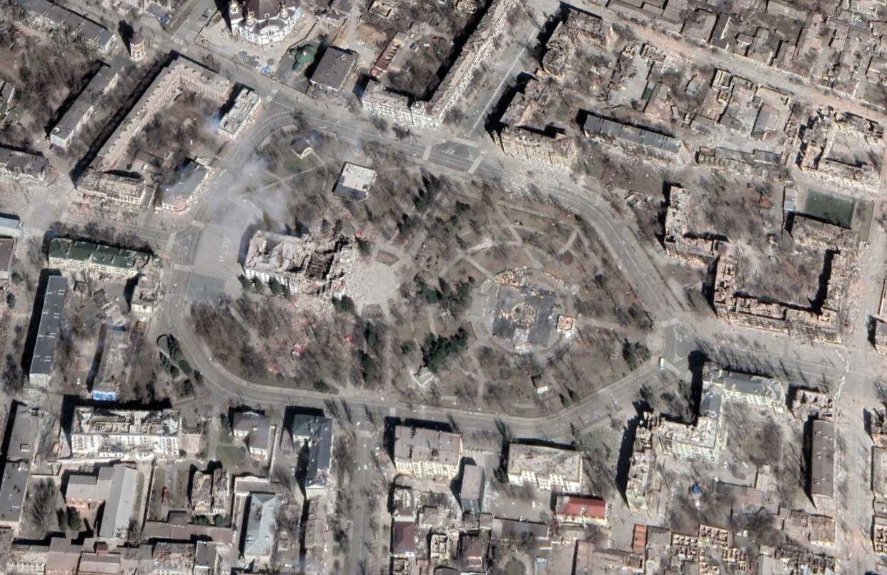 Супутникові знімки Маріуполя від Google Maps