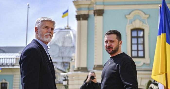 Петр Павел и Владимир Зеленский. Фото: ОПУ