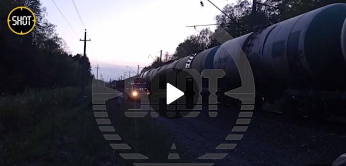 Подрыв железной дороги рф - в Брянской области снова перевернулись вагоны