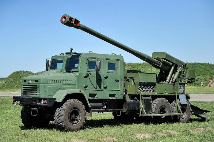 Украинская колесная самоходная артиллерийская установка 2С22 «Богдана» 155 мм калибра