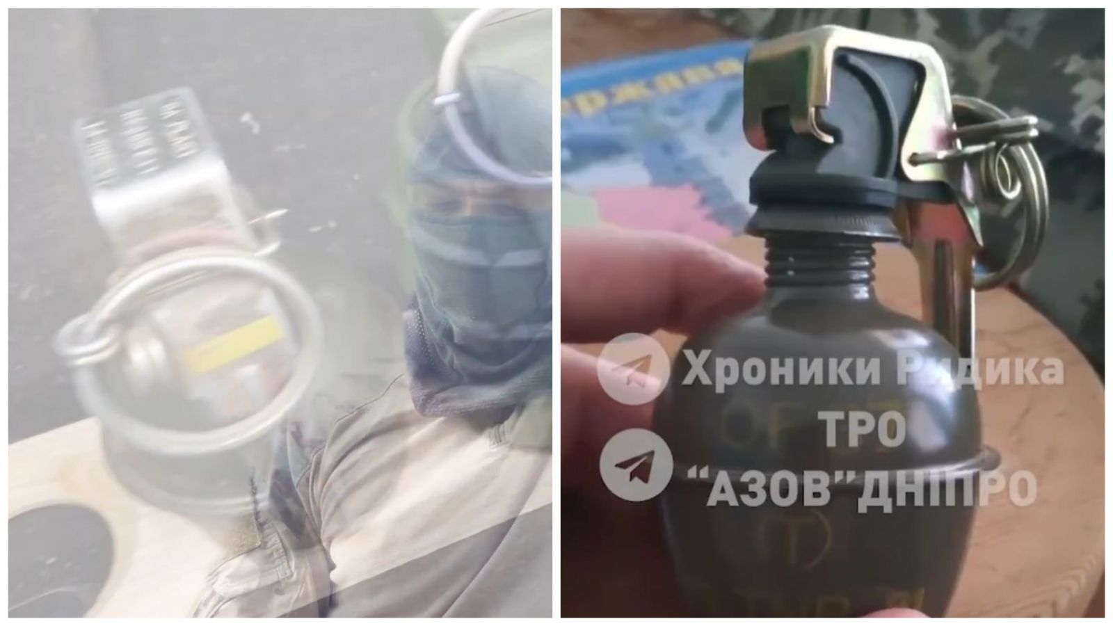Українські бійці використовують проти росіян “колекцію” західних гранат