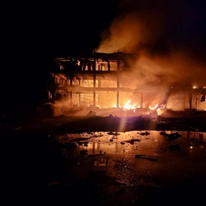  Россияне уничтожили склад Красного Креста в Одессе