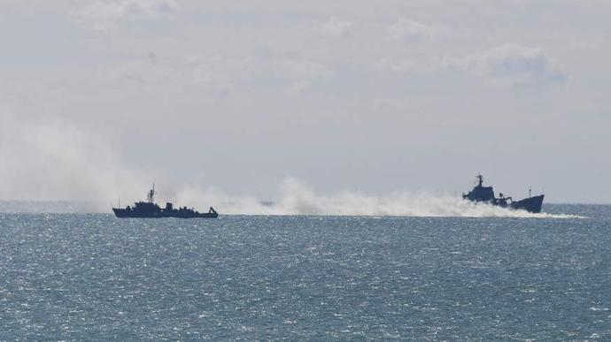 рф вивела у Чорне море чотири ракетоносії. Фото: УП