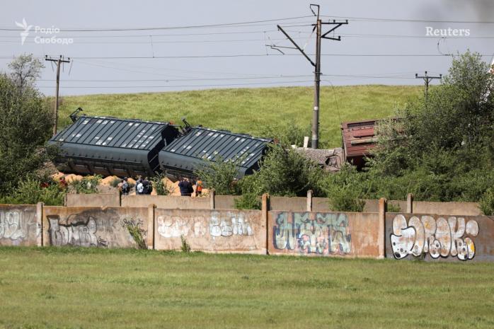 Колії втомилися возити зброю - ГУР про вибух на залізниці в Криму