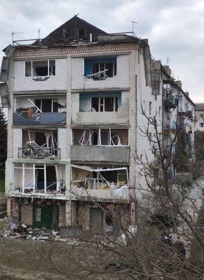 Наслідки атаки по Дніпру. Фото: Сергій Лисак