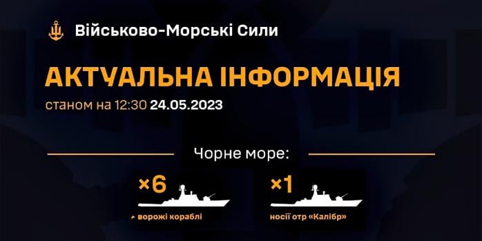 Российские ракеты из Черного моря продолжают угрожать Украине, инфографика: ВМС ВСУ
