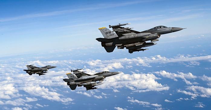 Задачи для истребителей F-16 в Украине назвали в ВСУ. Фото: