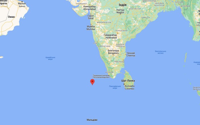 Острів Ханімаду, фото: Google Maps