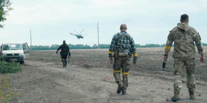Во время операции РДК в Белгородской области, скриншот видео