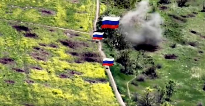 Знищення російських загарбників, скріншот відео