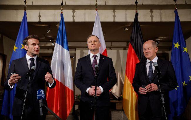 Шольц, Макрон і Дуда зустрінуться напередодні ключового для вступу України в НАТО саміту