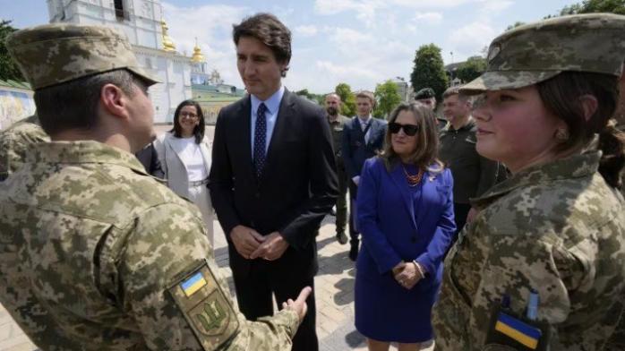 Премьер Канады в Киеве с внезапным визитом 