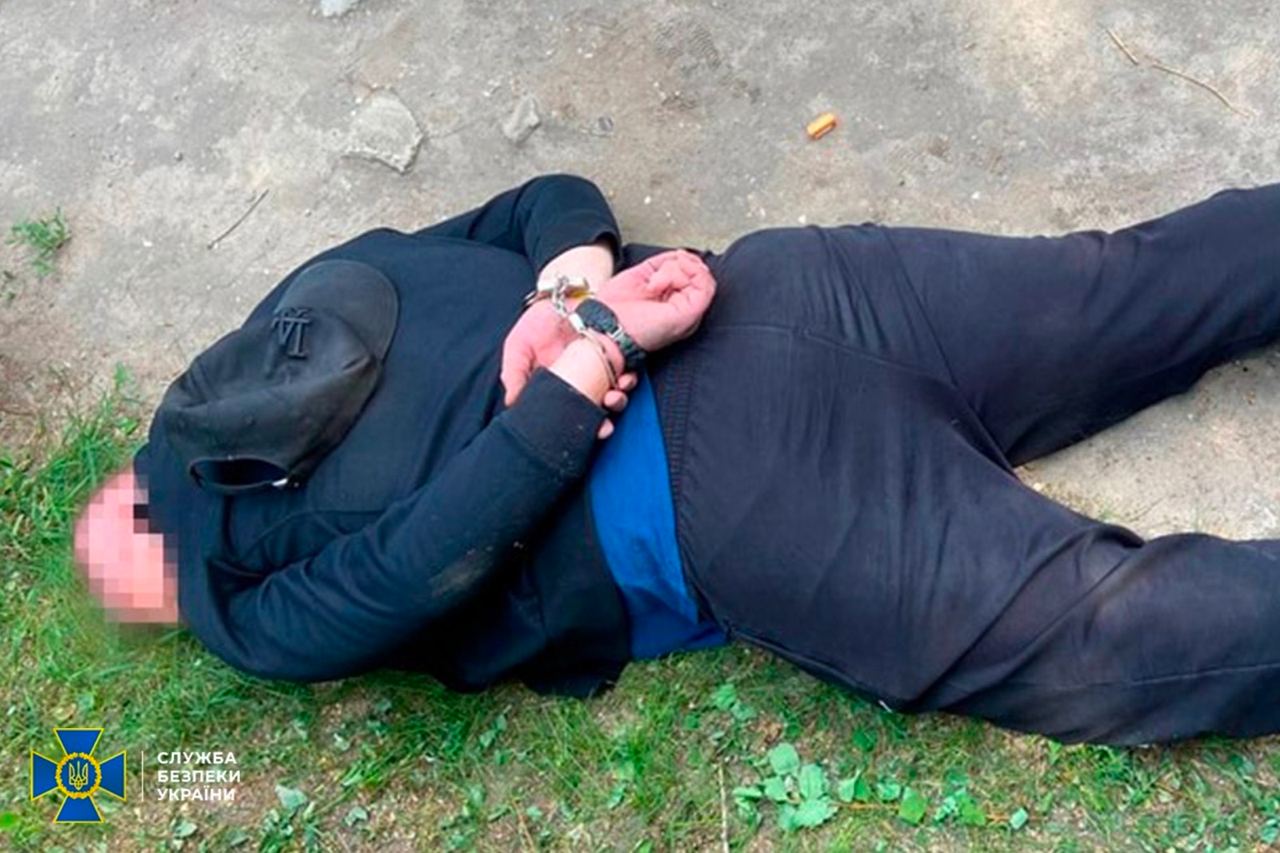Агента фсб затримали на Дніпропетровщині. Фото: СБУ