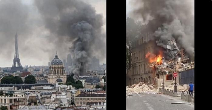 В центре Парижа раздался взрыв - детали 