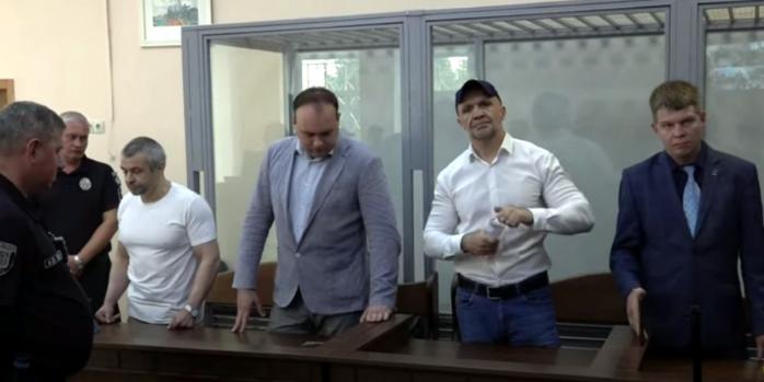 Під час засідання суду, скріншот відео