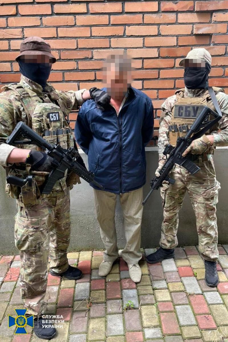 Затриманий коригувальник удару по Краматорську. Фото: СБУ