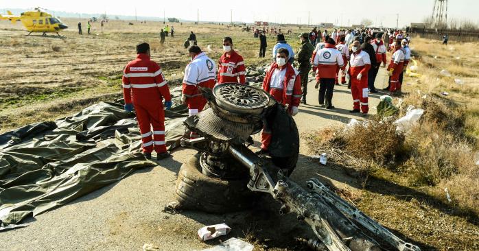 Катастрофа літака МАУ в Ірані. Фото: 24 канал