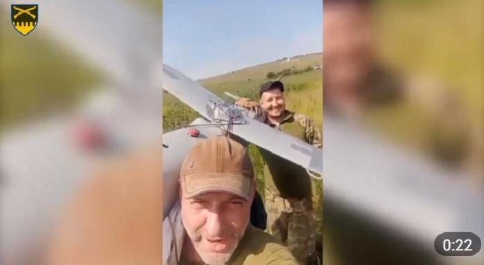 Воїни ЗСУ показали впольований російський “Орлан”