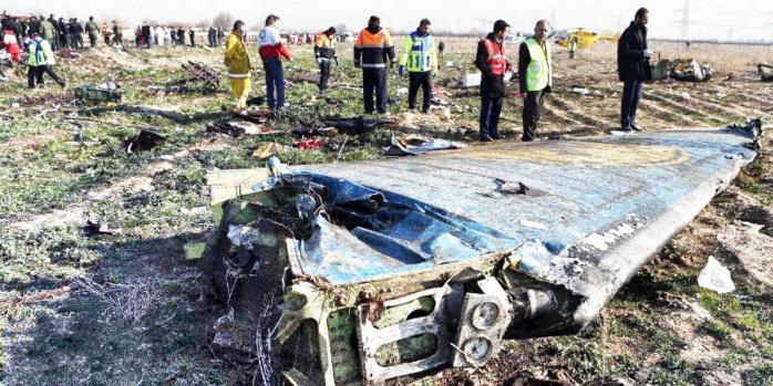 Последствия крушения рейса PS752, фото: IRNA