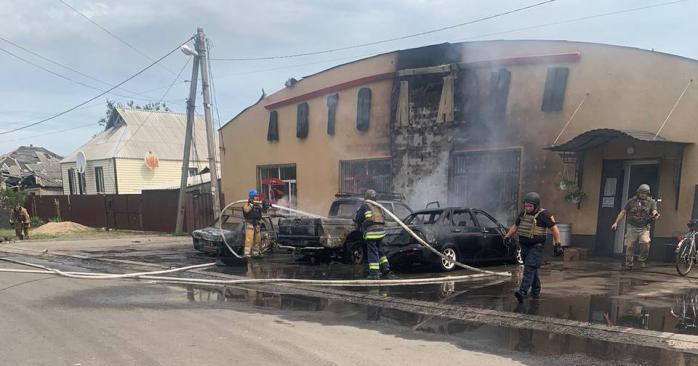 Окупанти обстріляли Лиман на Донеччині. Фото: Павло Кириленко