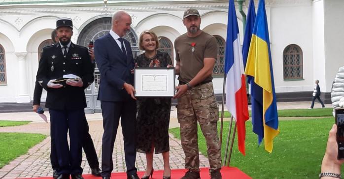 Вручение Ордена Почётного легиона в Киеве, фото: посольство Франции в Украине