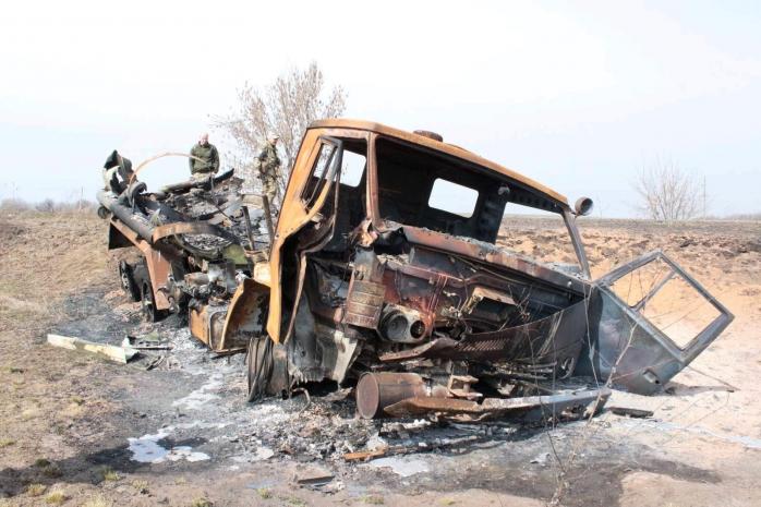 Партизаны взорвали два грузовика с россиянами. Фото: Генштаб