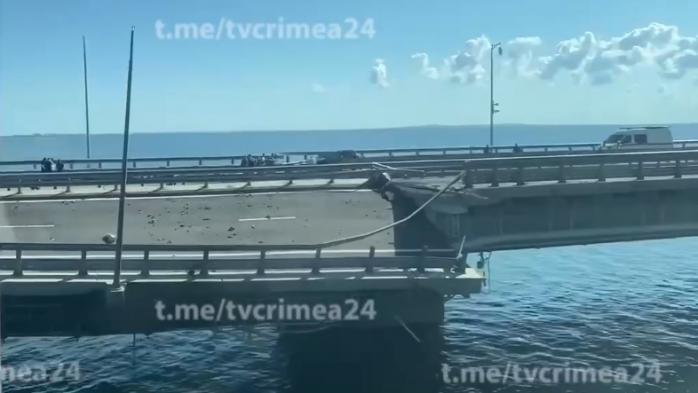СБУ официально прокомментировала удар по Крымскому мосту