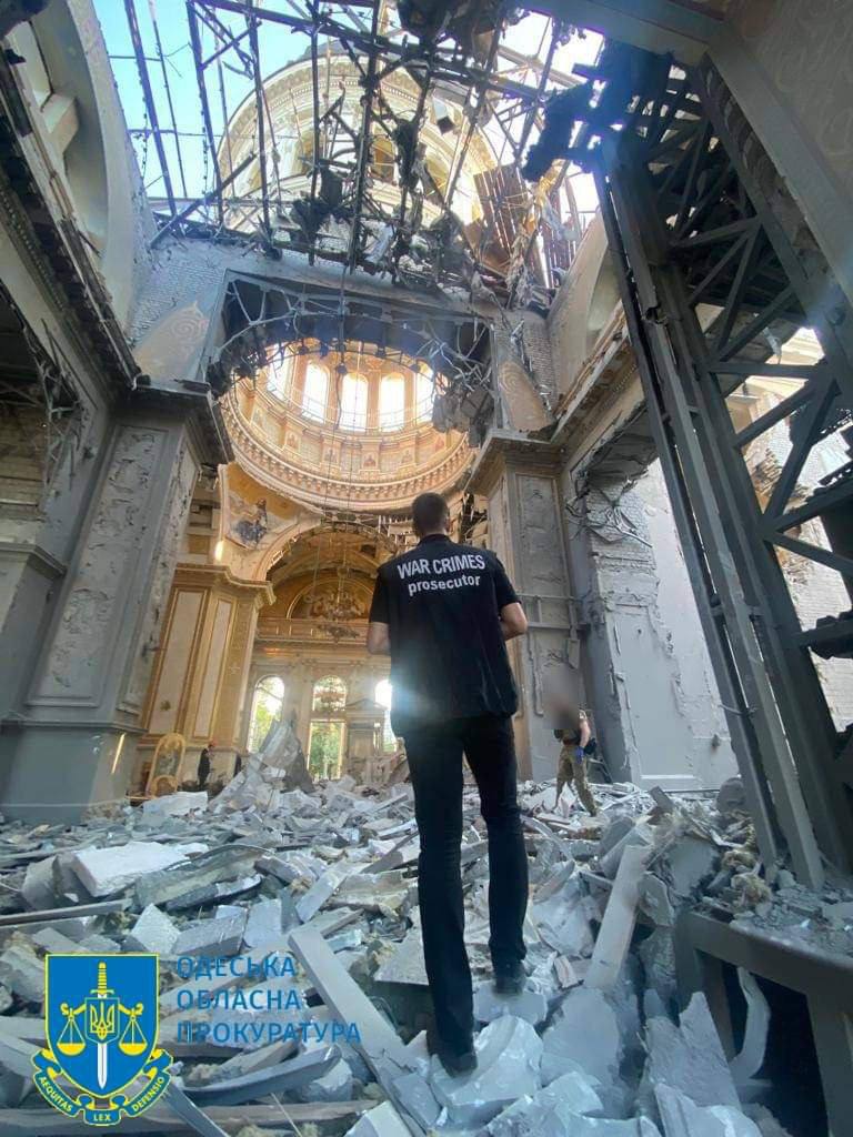Руйнування в Одесі. Фото: Офіс генпрокурора