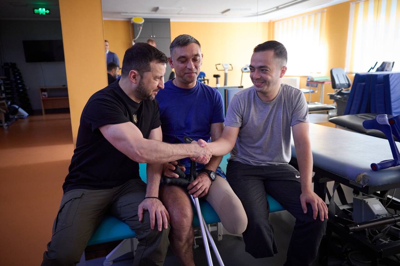 Володимир Зеленський побував в Івано-Франківську. Фото: ОПУ