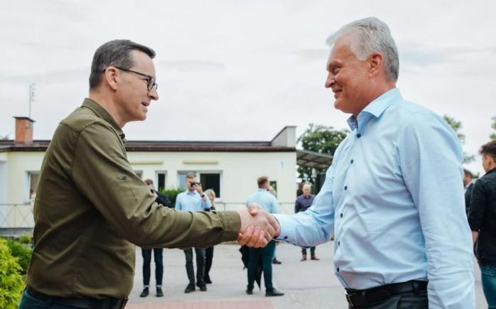 Лідери Польщі та Литви зустрілися на стратегічно важливому Сувалкському коридорі