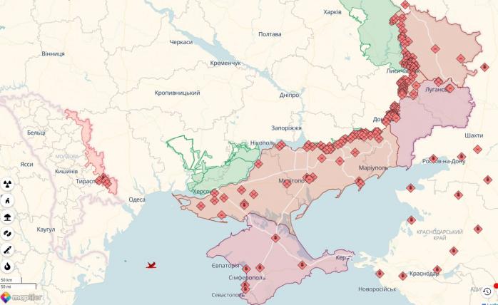 ISW: ЗСУ обстрілюють тил рф на Бердянському напрямку 