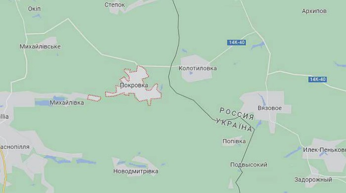 Українці з тимчасово окупованих територій можуть повернутися на підконтрольну територію через пункт пропуску Колотилівка – Покровка, карта: ДПСУ