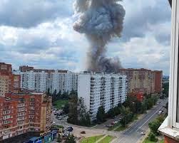 На оборонном заводе под Москвой произошел мощный взрыв