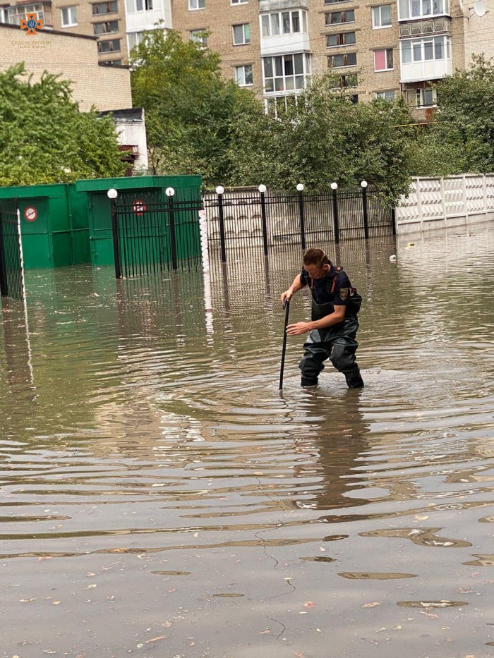 Негода в Луцьку, фото: ДСНС