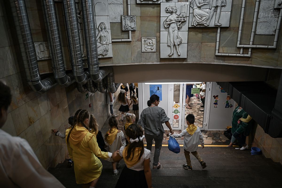 Школа під землею - як виглядають класи в метро Харкова