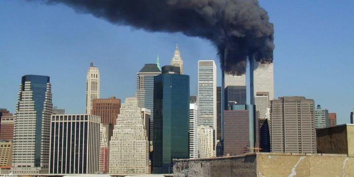 11 вересня 2001 року терористи атакували Всесвітній торговий центр у Нью-Йорку, фото: «Вікіпедія»