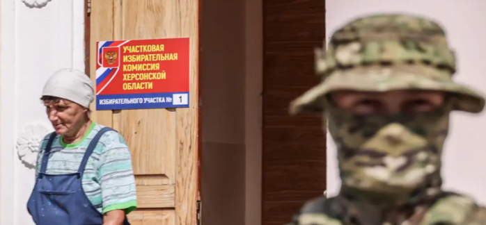 ЄС засудив проведення росією виборів на окупованих територіях України