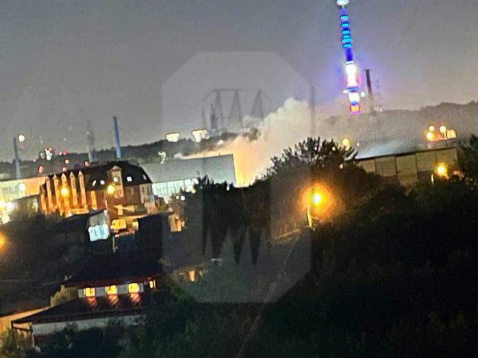 Взрывы прогремели неподалеку от Останкинской башни. Фото: соцсети