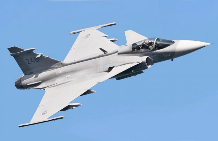 Ukrainian pilots were trained on Swedish Gripen fighters